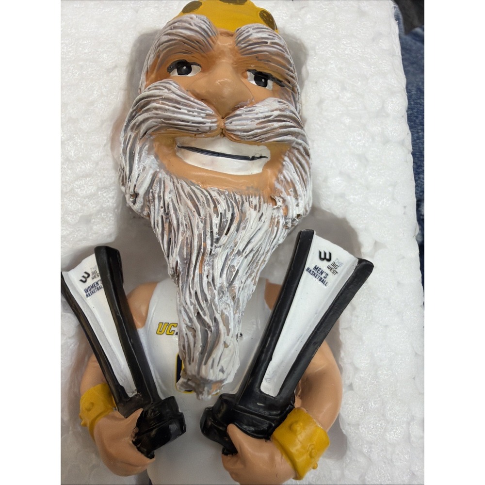 2026 UC San Diego UCSD King Triton Big West Basketball Champs Bobblehead - NIB!